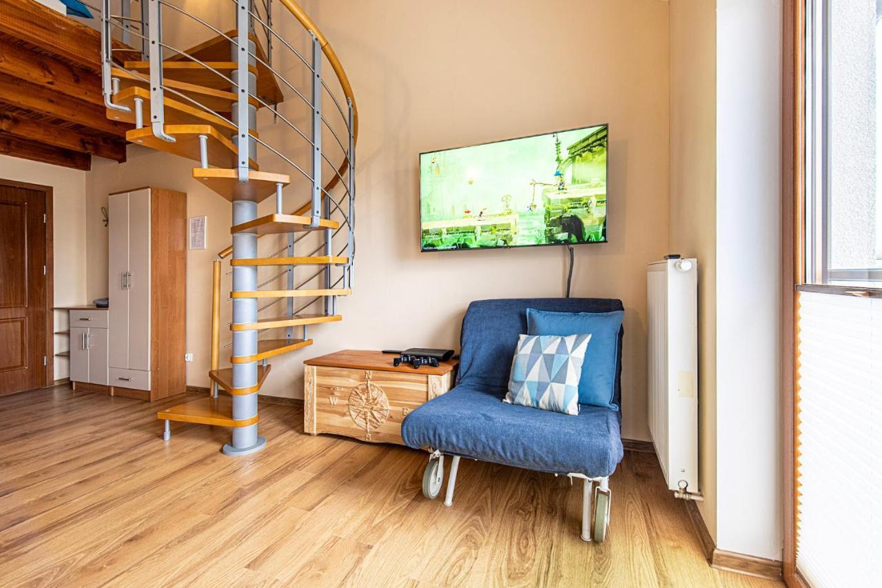 Atrium - Pokoje Studio Krynica Morska Dış mekan fotoğraf